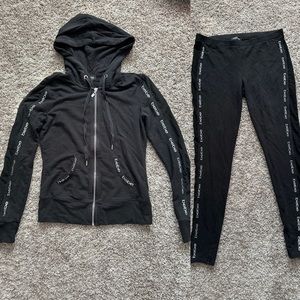 Bebe Logo Sweater and Legging Set